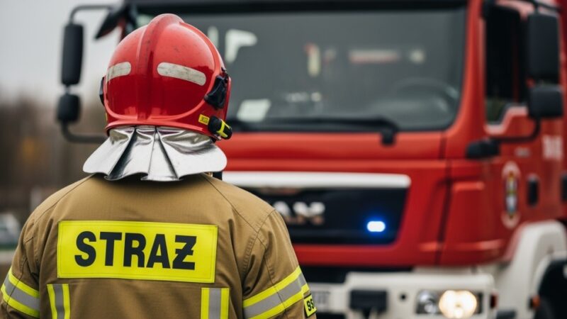Strażacy OSP Nekla doskonalą umiejętności w walce z pożarami wewnętrznymi