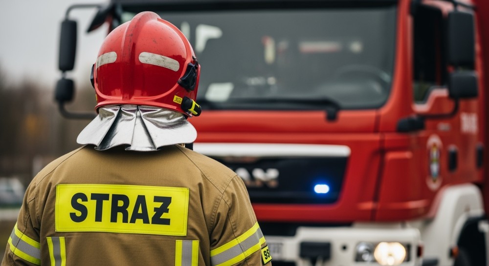 Strażacy OSP Nekla doskonalą umiejętności w walce z pożarami wewnętrznymi