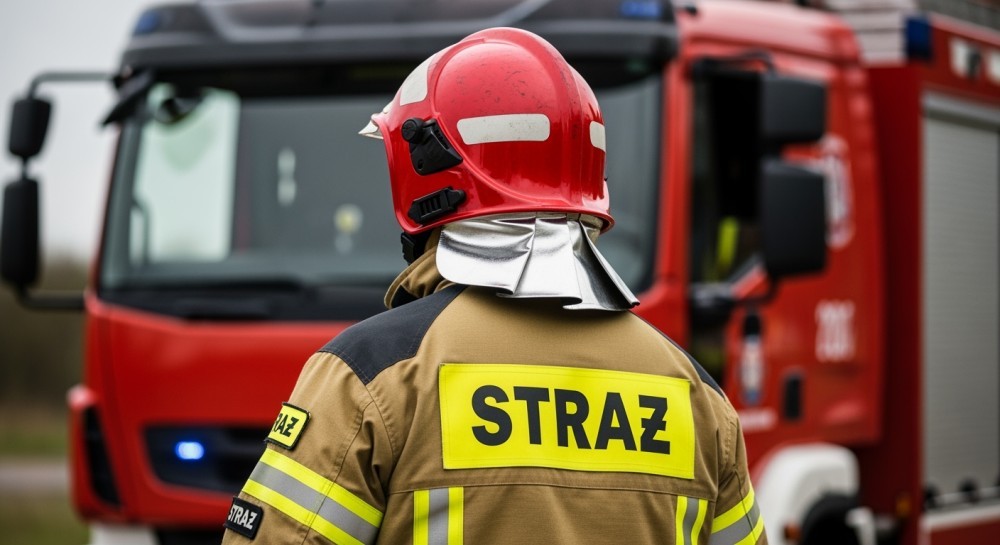 OSP Nekla w akcji: intensywne usuwanie powalonych drzew w gminie