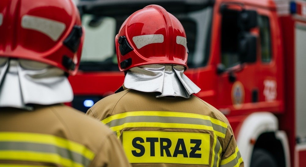 Czujki dymu i tlenku węgla na licytacji – strażacy z Wrześni dbają o bezpieczeństwo!