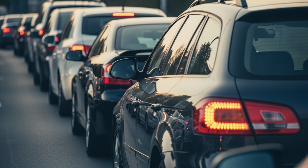 Utrudnienia w ruchu na skrzyżowaniu ul. Paderewskiego i Daszyńskiego w Wrześni