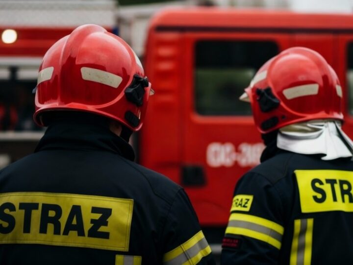 Wizytacja w Komendzie PSP we Wrześni: budowa magazynu wzmocni bezpieczeństwo regionu