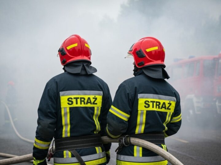 Pożar trawy i wypadek na drodze: OSP Nekla w akcji ratunkowej