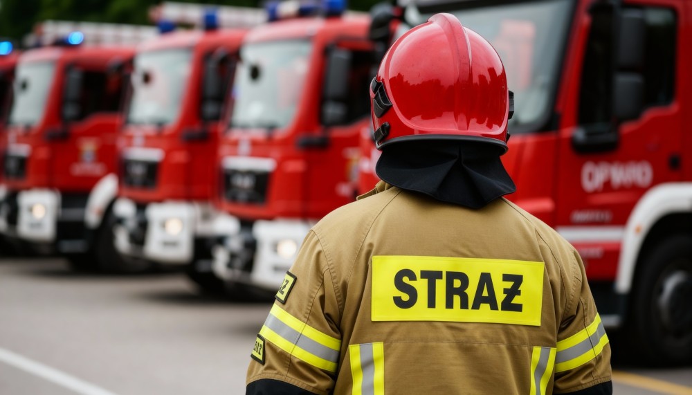 Wrzesińscy strażacy podsumowali 2025 rok i otworzyli nowy magazyn obrony cywilnej