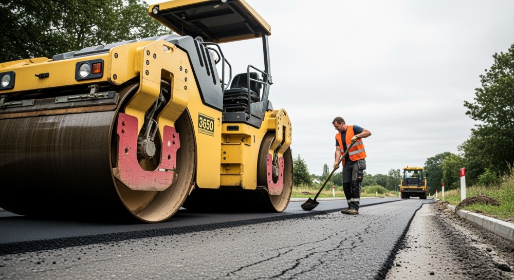 Budowa drogi Grzymysławice – Bardo na finiszu: etap II wkrótce zakończony