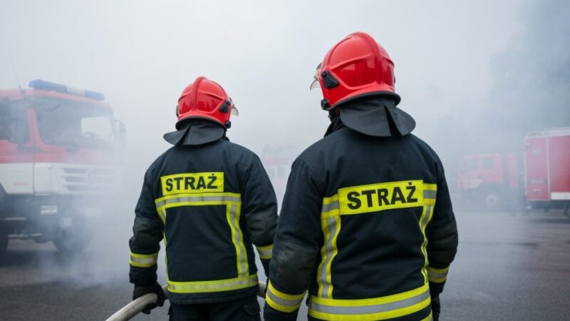 Pożar kotłowni i wyciek gazu w Nekli: intensywna akcja strażaków w jednym dniu