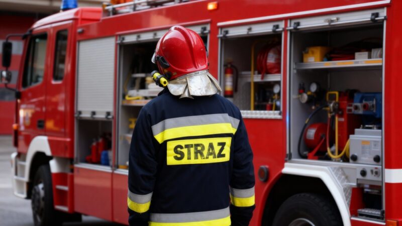 Nowy sprzęt strażacki z Miłosławia podnosi standardy bezpieczeństwa w akcji