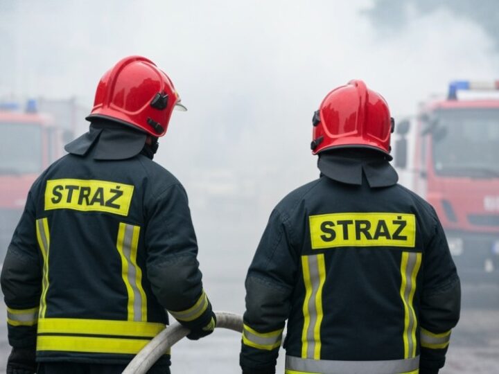 Pożar trawy i fałszywy alarm: Strażacy z OSP Nekla w akcji