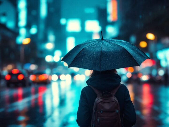 Intensywne burze nad Wielkopolską: noc pełna opadów i silnego wiatru w drodze