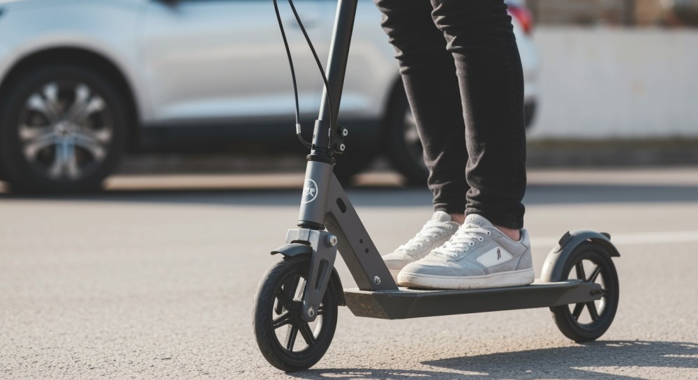 11-latek na hulajnodze bez kasku i uprawnień potrącony na przejściu dla pieszych