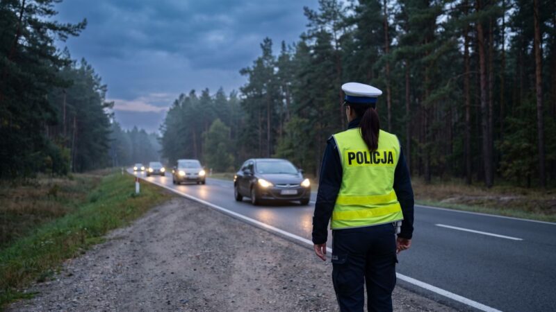 Pijany kierowca potrącił pieszych i trafił do aresztu