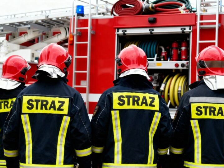 Strażacy z Miłosławia doskonalą umiejętności w przetłaczaniu wody